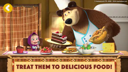 Masha and the Bear: My Friends screenshot