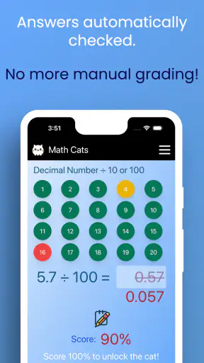 Math Cats screenshot