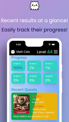 Math Cats screenshot