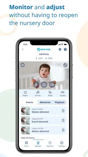 Maxi-Cosi Connected Home screenshot