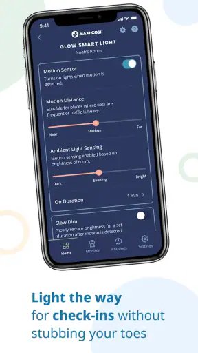 Maxi-Cosi Connected Home screenshot