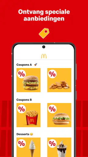 McDonald´s App Aruba y Curaçao screenshot