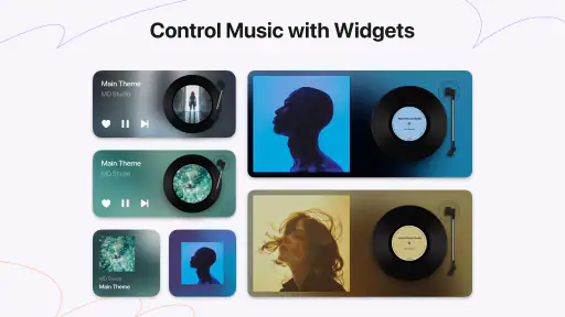 MD Vinyl - Music Player Widget screenshot
