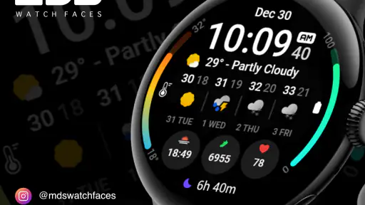 MDS449 Weather Forecast screenshot