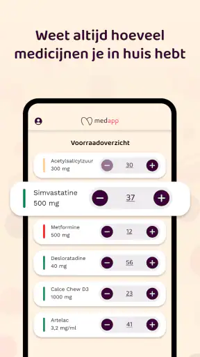MedApp apotheek screenshot