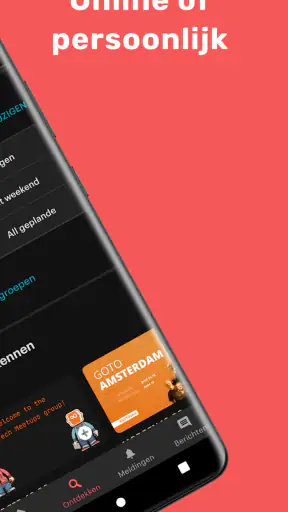 Meetup: lokale evenementen screenshot