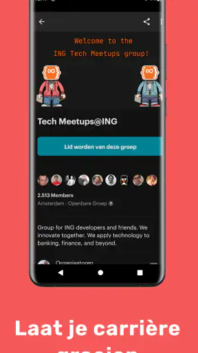 Meetup: lokale evenementen screenshot