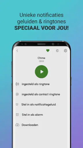 Meldingstonen - Geluiden App screenshot