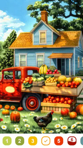 Memory Color - Paint by Number screenshot