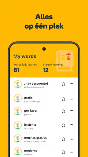 Memrise: leer een nieuwe taal screenshot