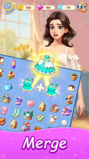 Merge Fashion: Romance Story screenshot