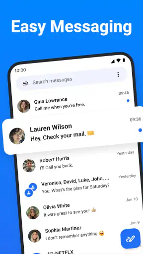 Messages screenshot