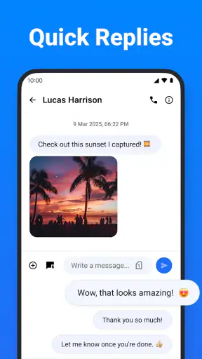 Messages screenshot