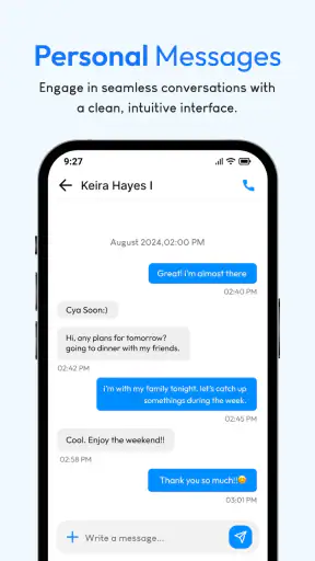 Messages: Text SMS screenshot