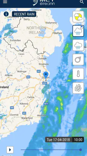 Met Éireann screenshot