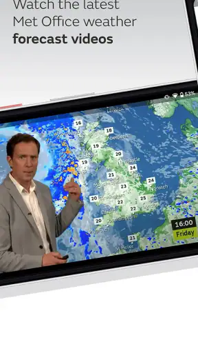 Met Office Weather Forecast screenshot