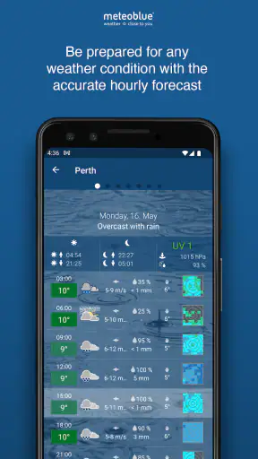 meteoblue weather & maps screenshot