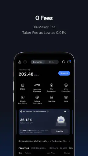 MEXC: Buy Bitcoin BTC & Crypto screenshot