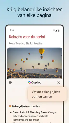 Microsoft Edge: AI-browser screenshot
