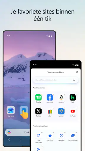 Microsoft Edge: AI-browser screenshot