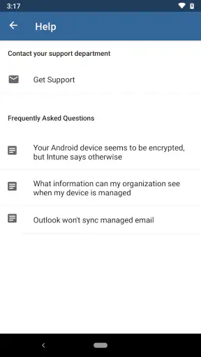 Microsoft Intune screenshot