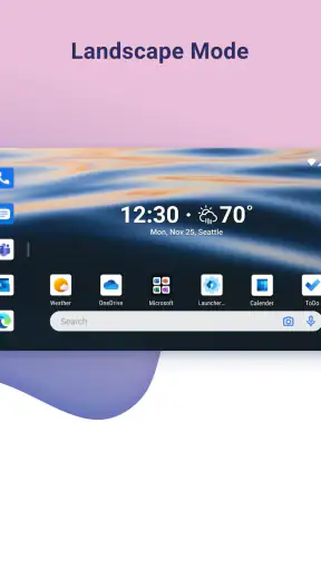 Microsoft Launcher screenshot