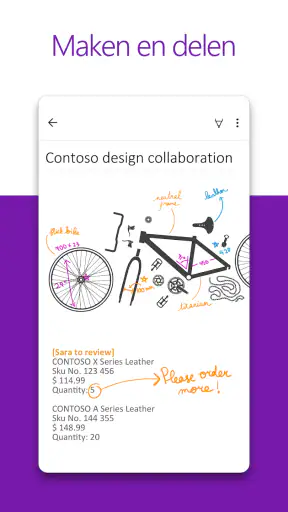 Microsoft OneNote: Save Notes screenshot