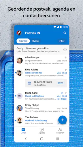 Microsoft Outlook Lite: Email screenshot