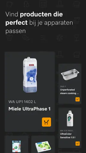 Miele app – Smart Home screenshot