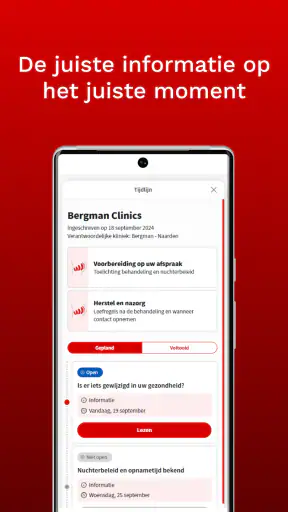 Mijn Bergman Clinics screenshot