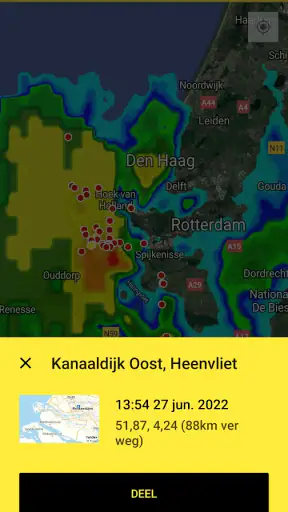 Mijn Bliksemtracker Pro screenshot