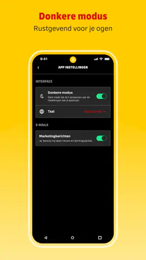 Mijn DHL screenshot