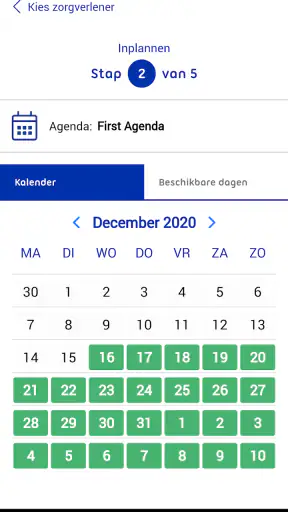 Mijn Huisarts online screenshot