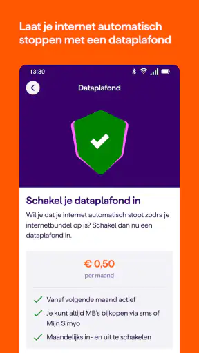 Mijn Simyo screenshot