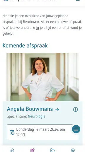 MijnBernhoven screenshot