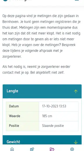 MijnBernhoven screenshot