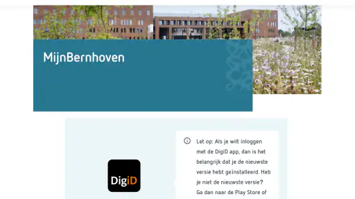 MijnBernhoven screenshot