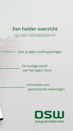 MijnDSW screenshot