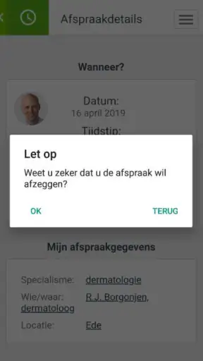 MijnZGV screenshot