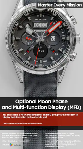 Military ZULU Tactical watch screenshot