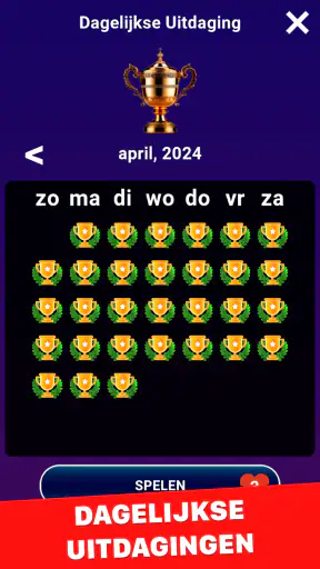 Miljonair 2025: offline trivia screenshot