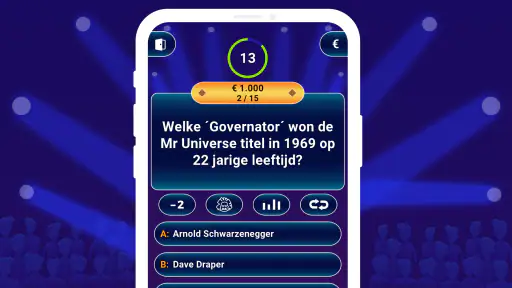 Miljonair 2025: offline trivia screenshot