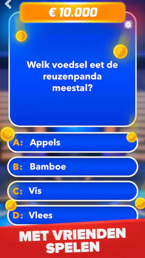 Miljonair - Quiz & Trivia spel screenshot