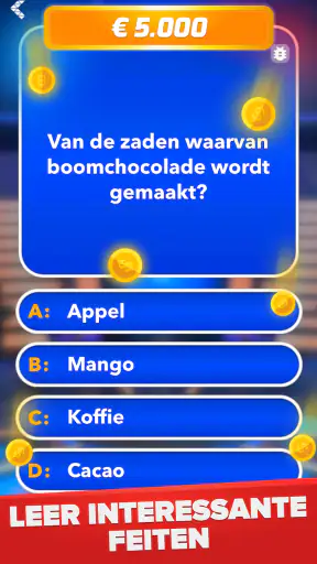 Miljonair - Quiz & Trivia spel screenshot