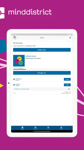 Minddistrict screenshot