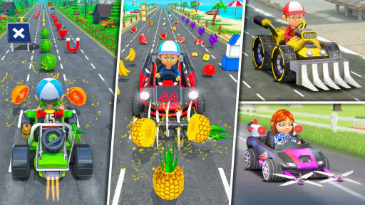 Mini Car Racing - Auto spel screenshot