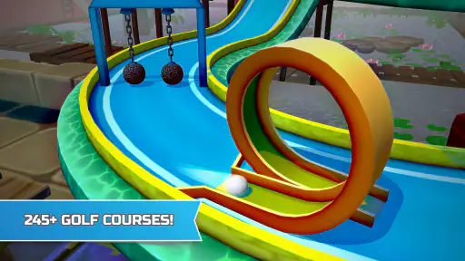 Mini Golf 3D Multiplayer Spel screenshot