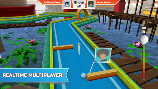 Mini Golf 3D Multiplayer Spel screenshot