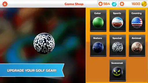 Mini Golf 3D Multiplayer Spel screenshot