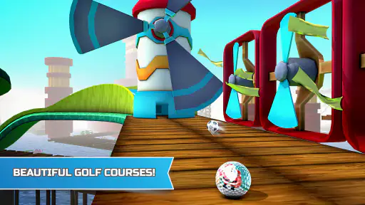 Mini Golf 3D Multiplayer Spel screenshot